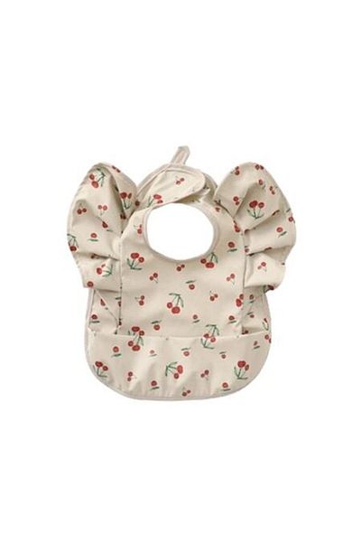 Mixbo Waterproof Bib for Babies and Children, 6-18 months, Mixbo, Cherry Pattern