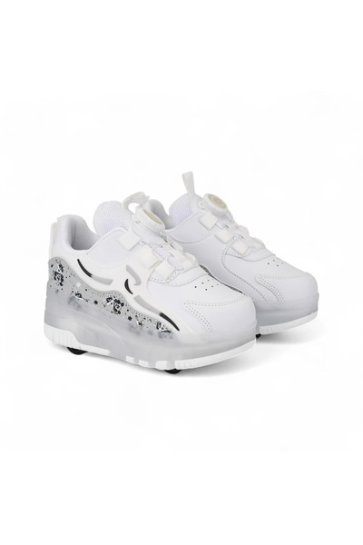 p papuccum ortopedi çocuk ayakkabıları Children's Skating Lighted Sports Shoes & Wheel Sneakers