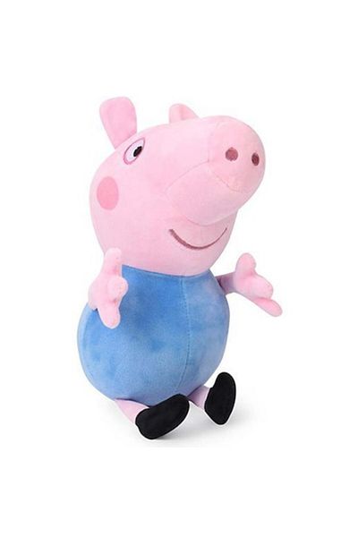 OEM Jucărie de pluș, Peppa Pig, George, 30 cm, multicoloră