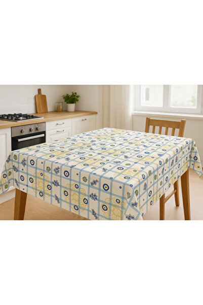 MEKİK BUTİK RAŞEL KUMAŞ DERTSİZ MASA ÖRTÜSÜ SOFRA BEZİ LEKE TUTMAZ