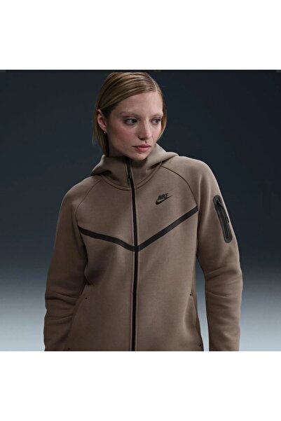 Nike Sportswear Tech Fleece Windrunner Full-Zip Hooded SS25 Kadın Sweatshirt