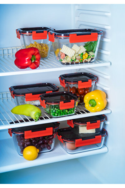 Simax 0.85 Lt Heat Resistant Glass Rectangular Storage Container 7626/L – Borosilicate Glass, Oven and Microwave