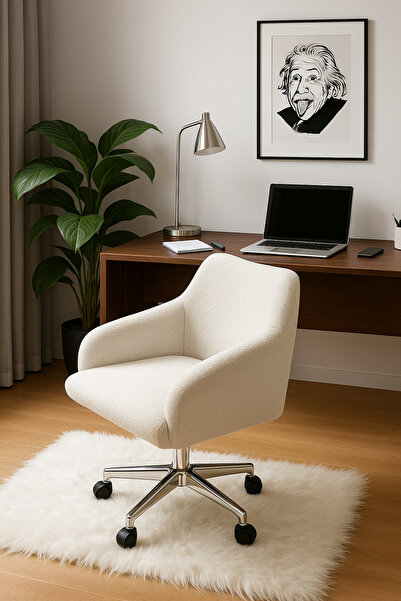 stillola Rotary Berjer Döner Tekerlekli Yükseklik Ayarlı Çalışma koltuğu