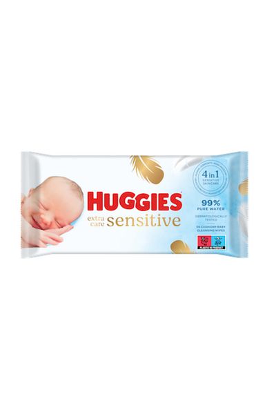 Huggies Box Huggies Extra Care Sensitive Wet Wipes, 56 pieces
