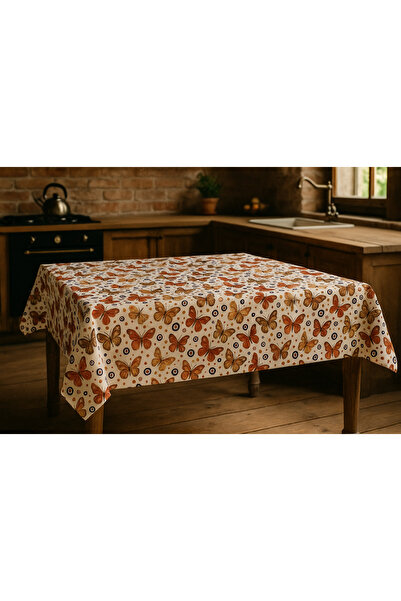 MEKİK BUTİK RAŞEL KUMAŞ DERTSİZ MASA ÖRTÜSÜ SOFRA BEZİ LEKE TUTMAZ
