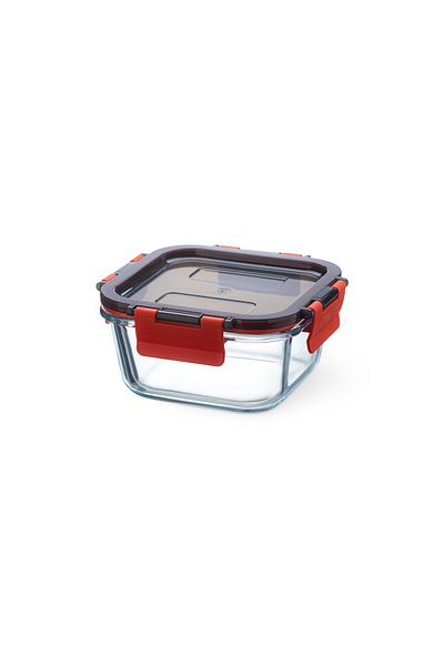 Simax High Quality Borosilicate Glass Storage Container – Oven Safe with Leak Proof Lid