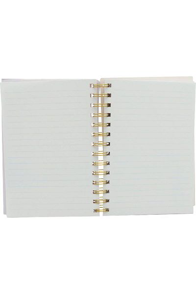 Roco Notebook - Flower with word "Cute"