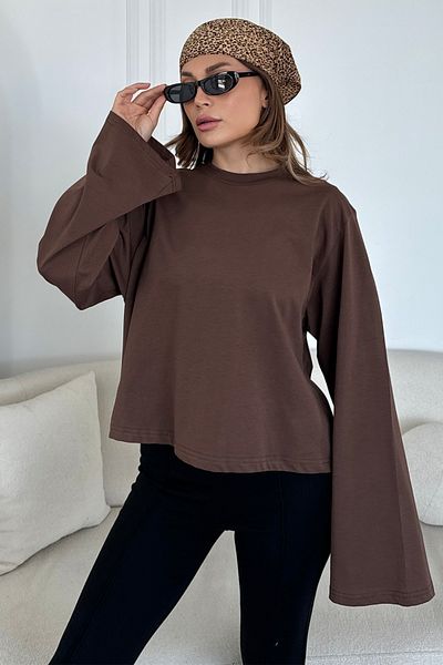 C&City Wide Sleeve Oversize 2 Pack T-Shirt 965 Beige/Brown