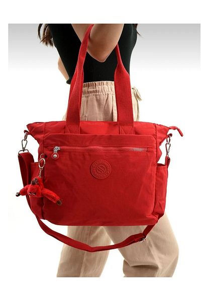 H&D COLLECTİON Very Useful Waterproof Multi-Compartment Shoulder Bag for Working and Reading Ladies 3032