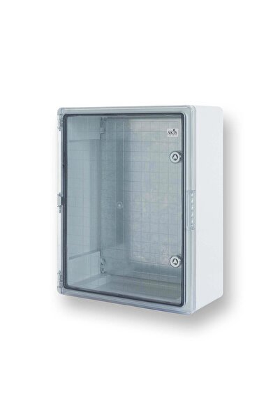 AKİŞ PLASTİK Aki̇ş Plastik Pano Şeffaf Kapaklı Taban Saçlı (25*35*15 Cm)