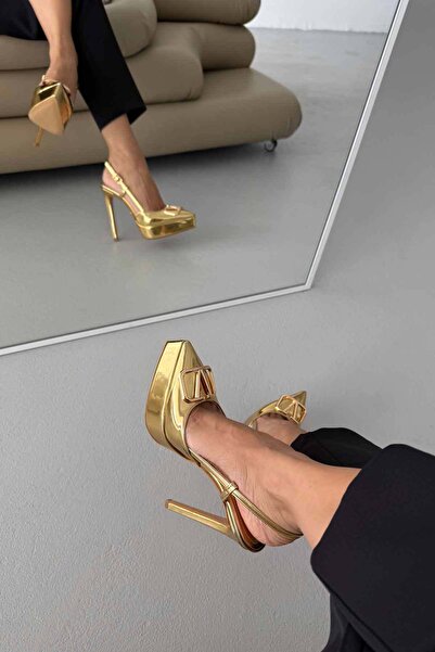AYAKKABI PRENSİ Lena V Detaliat GOLD