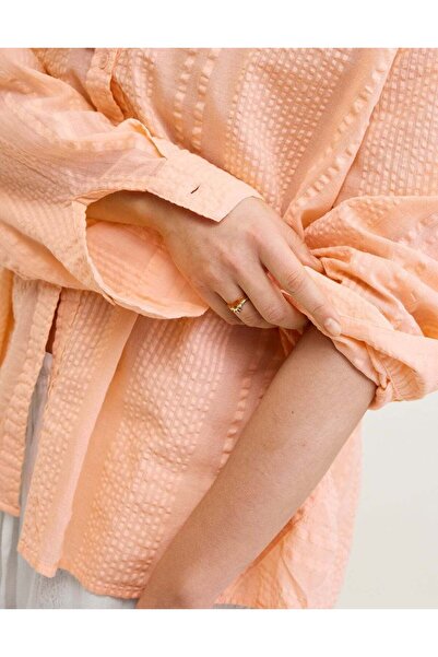 AMERICAN EAGLE Aerie Seersucker Cover Up Shirt