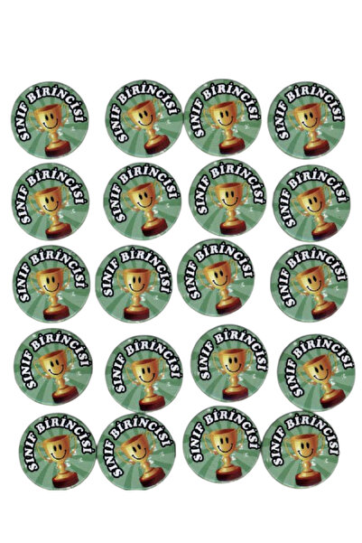 Kağıtay Öğrenci Motivasyon Rozeti (SINIF BİRİNCİSİ) - 20 Adet