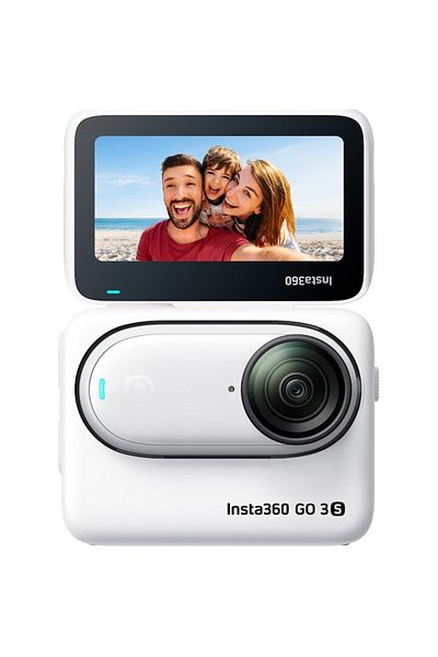 Insta360 Cameră video Sport GO3S, 4K, 128GB, Alb