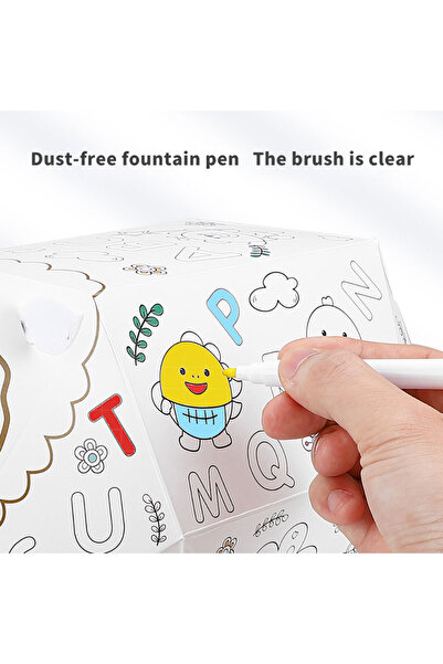 KidLe 3D three-dimensional graffiti assembled puzzle interactive toy diy creative gift model