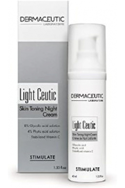 Dermaceutic كريم ليلي خفيف لتوحيد لون البشرة من سيوتيك (40 مل) 1.35 أونصة سائلة