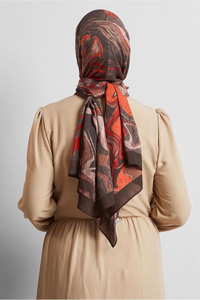 Alvina Patterned Shal 8567