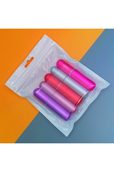 Choice3 مجموعة من 5 زجاجات عطر للسفر قابلة لإعادة التعبئة، 5 مل، زجاجة رذاذ ص...