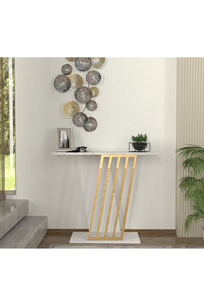 UnicUtil Masa Decor Living/Hol, UnicUtil, 90x76,8x29,6 cm, Alb