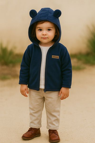 Aydodo Ad13544 Baby Cardigan-Vest 3-6/6-9/9-12/18-24 Months