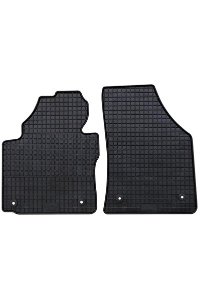 PETEX Set 2 covorașe auto din cauciuc PETEX, negru, montare față, compatibile...