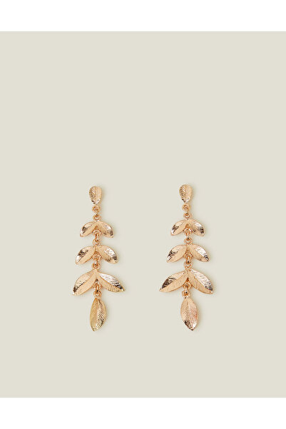 Accessorize Mini Yapraklı Sallantılı Küpe