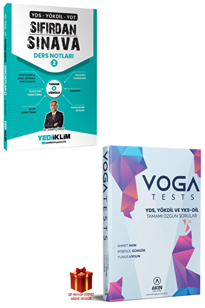 Yediiklim Yayınları Yediiklim YDS Yökdil YDT Sıfırdan Sınava 2+Akındil Ahmet ...