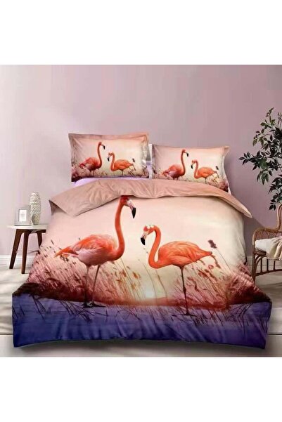 FIONNA.RO Finet Bed Linen - Flamingo Pair