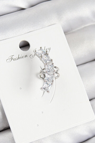 Belle Fusion BFS نموذج حجر الزركون النحاسي أقراط اللحم الزندي اليمنى باللون ا...