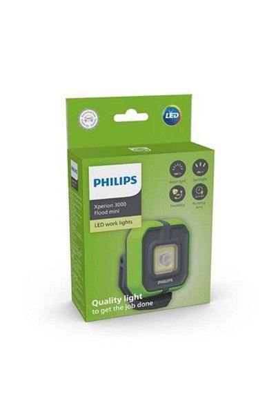 Philips Xperion 3000 Flood Mini LED Double Floodlight X30FLMIX1, 5W, 500 lumens, 3.7V, 2500