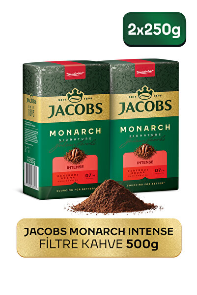 Jacobs Monarch Intense Filtre Kahve 250gr x 2 Adet
