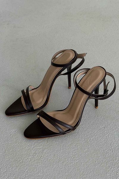 AYAKKABI PRENSİ Elaxi Ankle Strap Aci Brown Matte