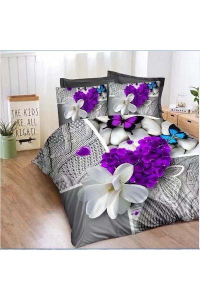 FIONNA.RO Finet Bed Linen - Purple Heart