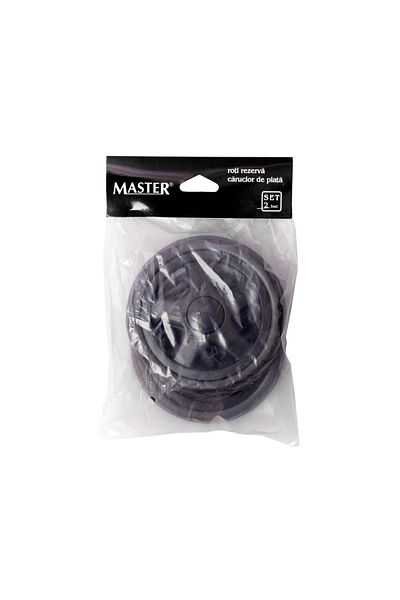Master SET OF 2 WHEELS 13.5 CM SPARE FOR MARKET CART