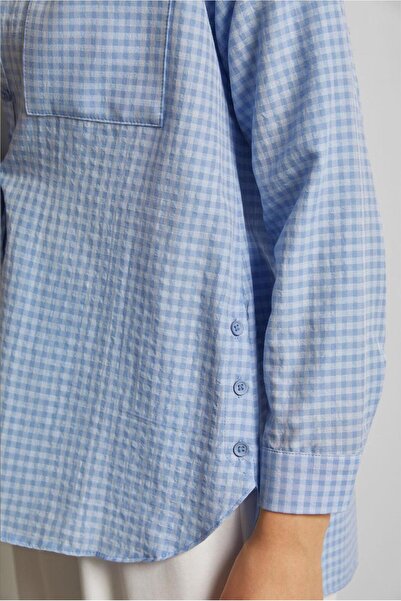 Alvina TUNICĂ DE BUMBAC CU MODEL CAÎN 45779