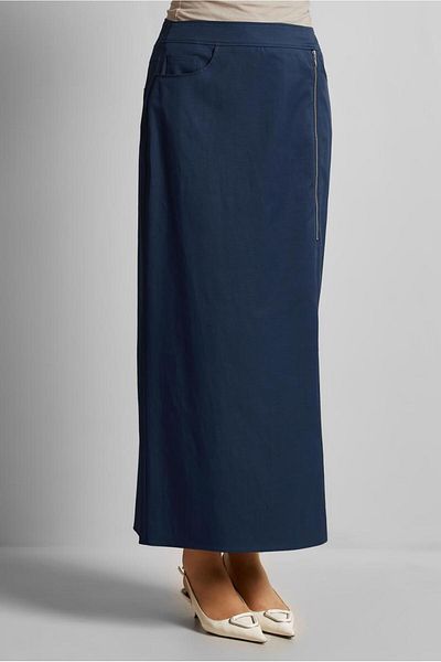 Alvina Cotton Straight Cut Skirt 60692