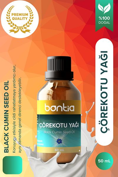 Bontia Black Cumin Oil 50 ml – Herbal Care Oil for Hair and Skin