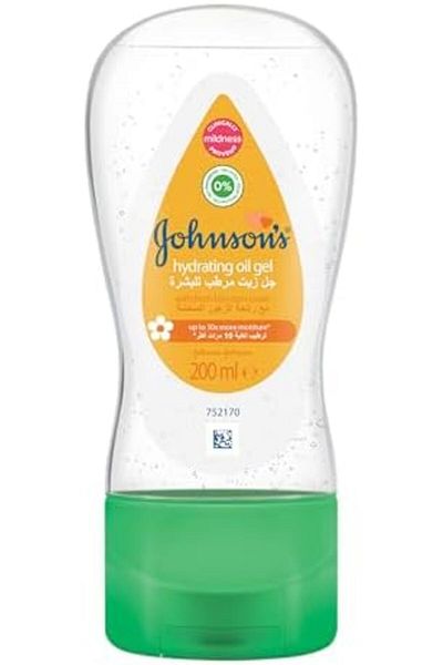 JOHNSUN Johnson's Baby Aloe Vera and Vitamin E Moisturizing Gel Oil, 200 ml