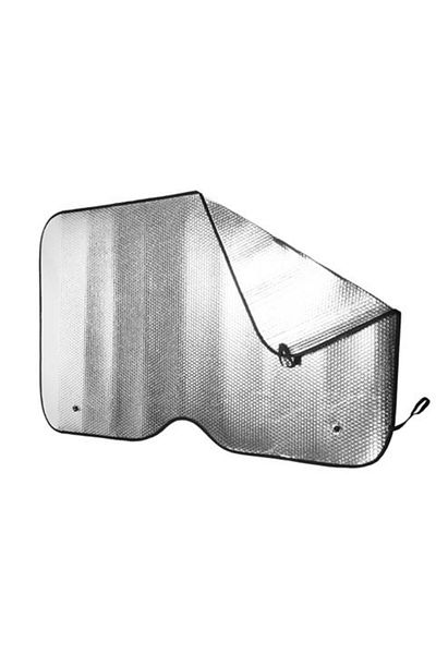 Universal Aluminum Sunshade for Windshield 130x80 cm