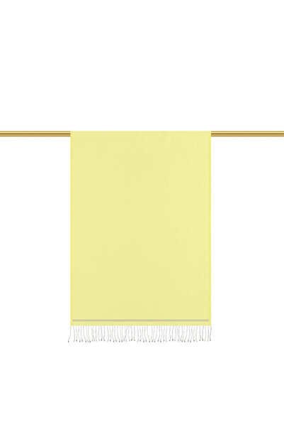 Bursa İpek Lime Gray Double Sided Silk Shawl