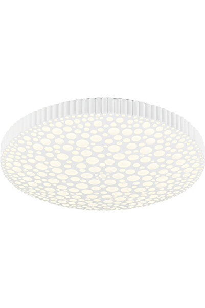 Klausen LED Pluto ceiling light KL151023, 40W, 1800lm, neutral light, IP21, white,