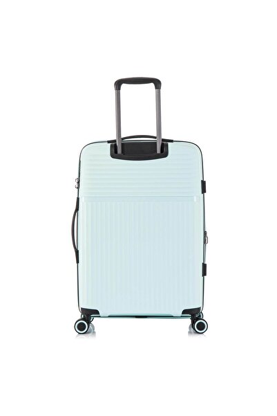 CABIN PRO 28 Inch Large Trolley Bag - Polypropylene Hard Shell Luggage - TSA Lock - 4 Wheels - Mint