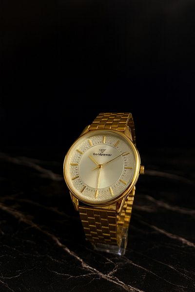 Goldpower Luxury Metal Adjustable Cord Men Wrist Watch