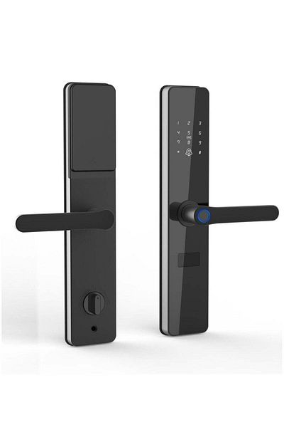 Generic قفل NextGen الذكي مع 5 طرق للقفل - الوصول ببصمة الإصبع، تطبيق الهاتف المحمول، رمز PIN، بطاقة الدخول،