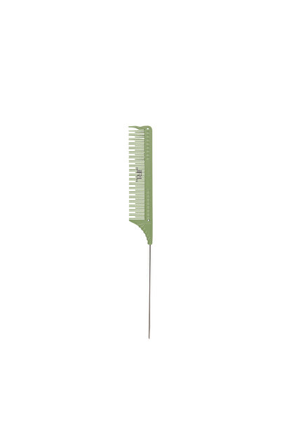 JRL PROFESSIONAL Teasing Comb İnce Uçlu Hacim Veren Krepe Tarağı J103 Açık Yeşil