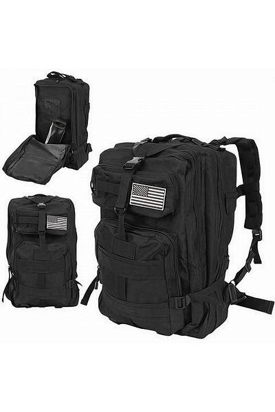 varioshop VarioShop® waterproof military backpack, 5 compartments, quick release system, full adjustment