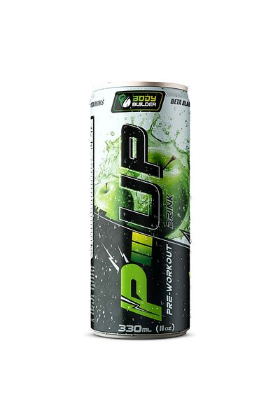 Body Builder P-UP Apple Drink - 330 ml