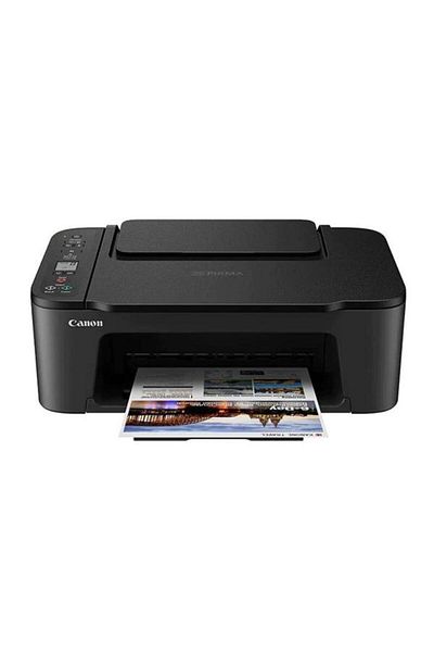 Canon Imprimantă multifuncțională cu jet de cerneală color Pixma TS3450, A4, USB, Wi-Fi (Negru)