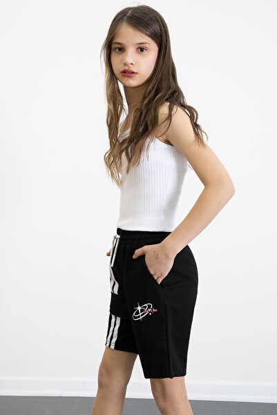 Cansın Mini Siyah Kız Çocuk Şort 20749