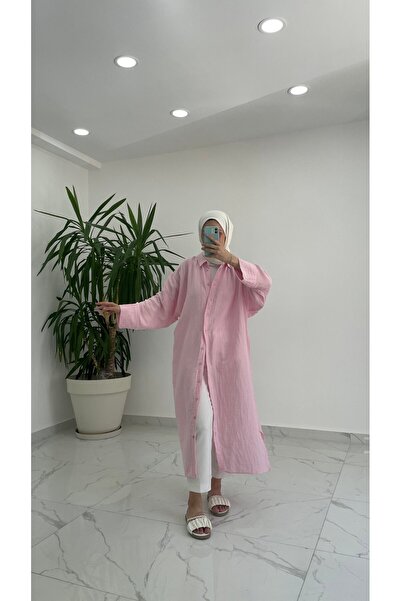 Minharir فستان قميص تينا موسلين